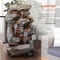 Alpine Rainforest Rock Tiered Fountain with LED Lights - Image 5 of 9