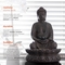 Alpine Buddha with Lotus Flowers Tabletop Fountain with LED Light - Image 8 of 8