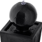 Alpine Sphere on Stand Fountain with White LED Lights - Image 4 of 10