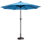 Pure Garden 9 ft. Solar Powered LED Lighted Patio Umbrella with Push Button Tilt - Image 1 of 8