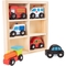 Hey! Play! Mini Wooden Car 6 pc. Toy Set - Image 3 of 8