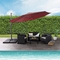 CorLiving PPU-540-Z1 11.5 ft. Deluxe Offset Patio Umbrella and Base - Image 4 of 4