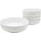 Fitz and Floyd Everyday White Pasta Bowls 5 pc. Set - Image 1 of 5