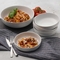 Fitz and Floyd Everyday White Pasta Bowls 5 pc. Set - Image 5 of 5