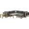 Signature Design by Ashley Citrine Park 6 pc. Outdoor Sectional with Coffee & End - Image 1 of 10