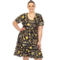 White Mark Plus Size Floral Knee Length Dress - Image 1 of 5