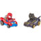 Hot Wheels Racerverse Spider-Man's Web Slinging Speedway Track Set - Image 4 of 9