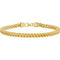 14K Yellow Gold 4mm Solid Diamond Cut Franco Chain Bracelet 8.5 in. - Image 1 of 3