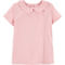 Oshkosh Toddler Girls Pink Scalloped Peter Pan Collar Jersey Tee - Image 1 of 2