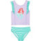Disney Little Girls Ariel 2 pc. Ruffle Sleeve Swimsuit - Image 1 of 2