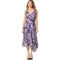 Connected Apparel Floral Chiffon Dress - Image 1 of 3