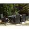 Signature Design by Ashley Beachcroft 7 pc. Outdoor Dining Set: Table, 6 Arm Chairs - Image 1 of 4