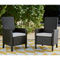 Signature Design by Ashley Beachcroft 7 pc. Outdoor Dining Set: Table, 6 Arm Chairs - Image 3 of 4
