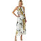 Robbie Bee Sleeveless Floral Chiffon Halter Neck Maxi Dress - Image 1 of 2