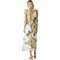 Robbie Bee Sleeveless Floral Chiffon Halter Neck Maxi Dress - Image 2 of 2