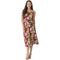 Connected Apparel Sleeveless Fitted ITY Floral Dress - Image 1 of 5