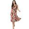 Connected Apparel Sleeveless Fitted ITY Floral Dress - Image 5 of 5