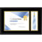 Melannco 8.5 x 11 in. Black Wood Diploma Frame with Tassel Holder - Image 1 of 4