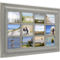 Melannco Distressed Gray 12 Opening Window Collage Wall Frame - Image 3 of 6