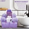Lovery Home Spa Gift Baskets - Lavender & Jasmine Home Spa - 8pc Set - Image 4 of 5