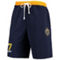 Profile Men's Jamal Murray Navy Denver Nuggets Big & Tall French Terry Name & Number Shorts - Image 3 of 4