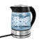 MegaChef 1.8Lt. Glass Body and Stainless Steel Electric Tea Kettle - Image 2 of 5