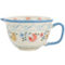 Gibson Elite Anaya Hand Painted 2 Quart Floral Stoneware Batter Bowl with Blue T - Image 1 of 5