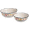 Gibson Elite Luxenbourg 2 Piece Floral Hand Painted Round Stoneware Bowl Set - Image 1 of 5