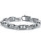 PalmBeach Men's Stainless Steel Link Bracelet 8.5 inch - Image 1 of 4