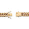 PalmBeach Men's Genuine Onyx Masonic Gold-Plated Insignia Curb-Link Bracelet 8
