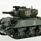 CIS-YZ-828 1:18 scale WWII USA Sherman tank with lights sound and BB gun - Image 1 of 5