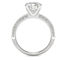 Charles & Colvard 2.26cttw Moissanite Engagement Ring in 14k White Gold - Image 3 of 5