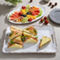 Laurie Gates Mauna 2 Piece Melamine Serving Tray Set in White - Image 5 of 5