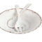 Laurie Gates Mauna 3 Piece Melamine Serving Bowl Set in White with Serving Utens - Image 1 of 5